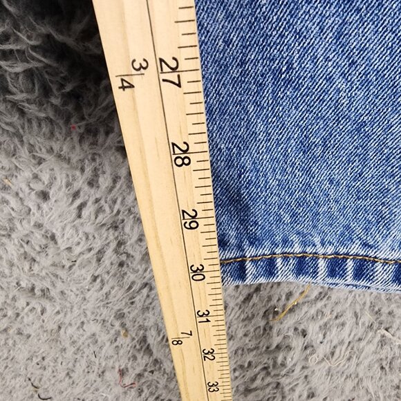 Levis Jeans Mens 42x32 Blue Retired 560 High Rise Loose Fit Straight Leg - Picture 7 of 13